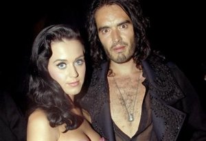 Katy Perry e il fidanzato Russell Brand